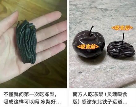 为什么在冰箱里做不出东北人爱吃的「冻梨」？