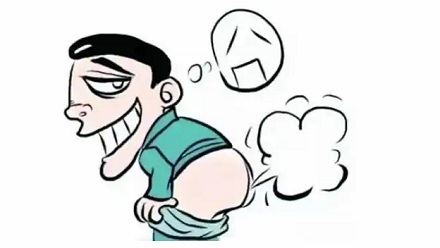 为什么冬天哈气会有白雾，放屁却没有？