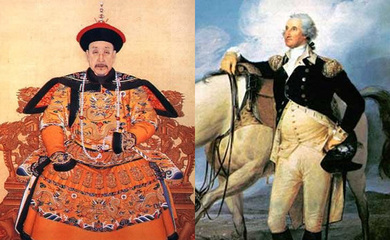美国总统华盛顿和清朝皇帝乾隆死于同一年