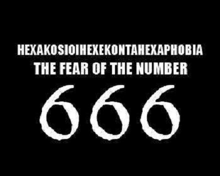 惧怕666这个数字，其实是一种病。数字666恐惧症，英文名为：Hexakosioihexekontahexaphobia。