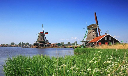 荷兰20%的国土面积都是人工填海