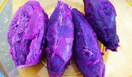 紫薯煮熟为什么会变成蓝色？